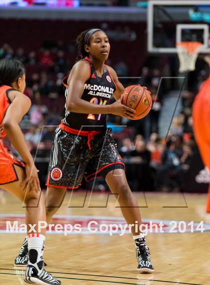 Thumbnail 3 in McDonald's All American Girls Game photogallery.