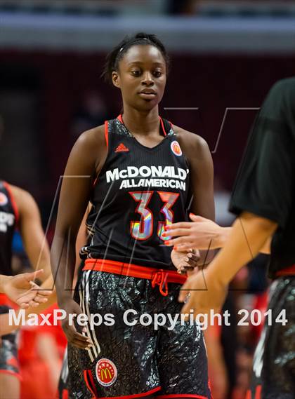 Thumbnail 2 in McDonald's All American Girls Game photogallery.