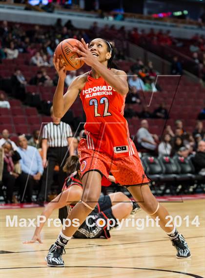 Thumbnail 3 in McDonald's All American Girls Game photogallery.