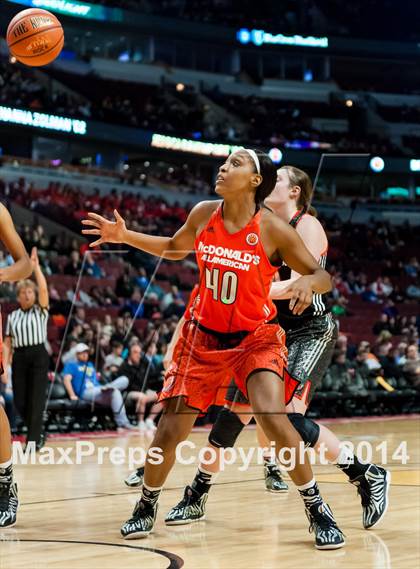 Thumbnail 3 in McDonald's All American Girls Game photogallery.