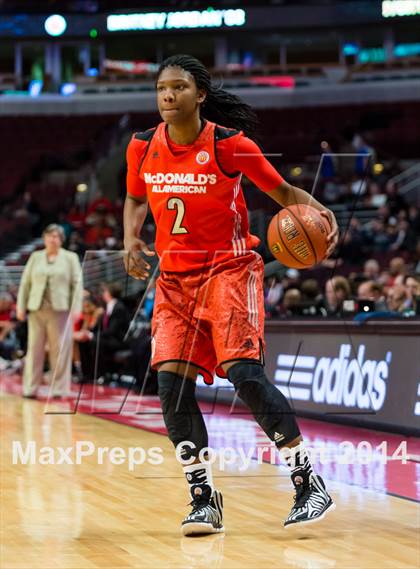 Thumbnail 2 in McDonald's All American Girls Game photogallery.