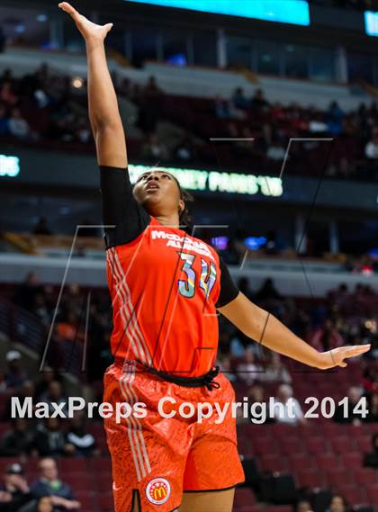 Thumbnail 1 in McDonald's All American Girls Game photogallery.