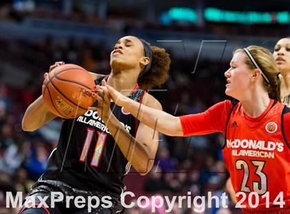 Thumbnail 3 in McDonald's All American Girls Game photogallery.