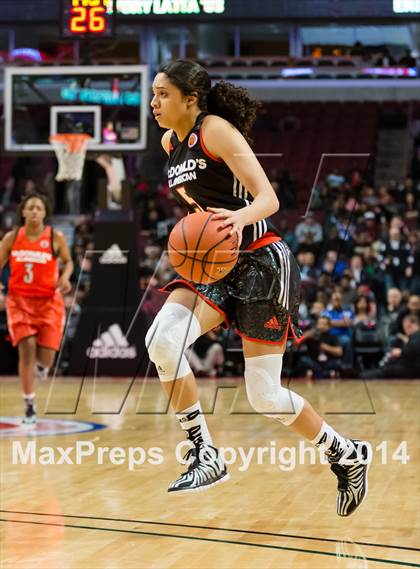 Thumbnail 3 in McDonald's All American Girls Game photogallery.