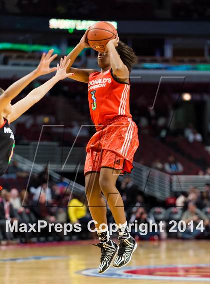 Thumbnail 3 in McDonald's All American Girls Game photogallery.
