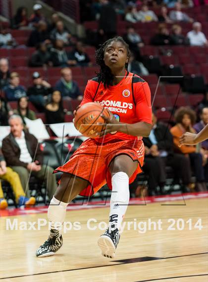 Thumbnail 3 in McDonald's All American Girls Game photogallery.