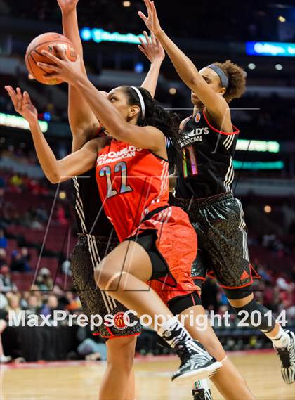 Thumbnail 2 in McDonald's All American Girls Game photogallery.