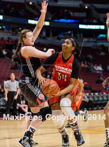 Thumbnail 1 in McDonald's All American Girls Game photogallery.