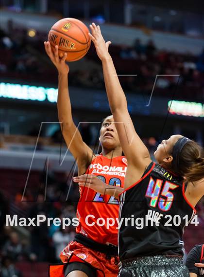 Thumbnail 3 in McDonald's All American Girls Game photogallery.