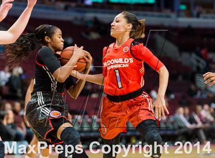 Thumbnail 3 in McDonald's All American Girls Game photogallery.