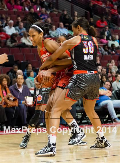 Thumbnail 2 in McDonald's All American Girls Game photogallery.