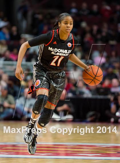 Thumbnail 3 in McDonald's All American Girls Game photogallery.