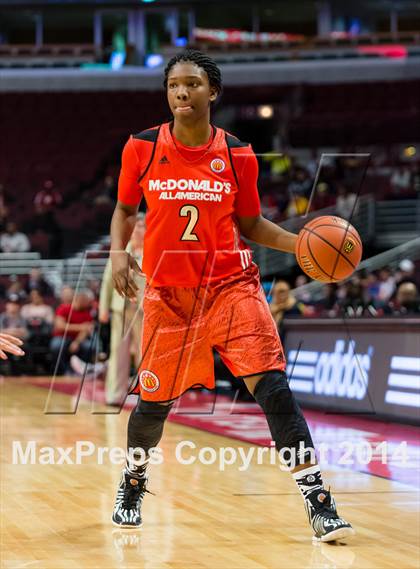 Thumbnail 1 in McDonald's All American Girls Game photogallery.