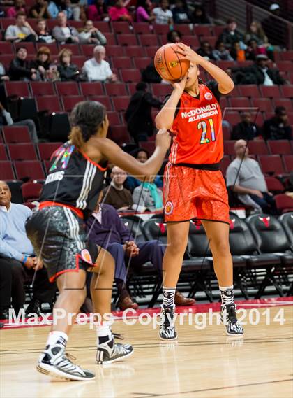 Thumbnail 3 in McDonald's All American Girls Game photogallery.