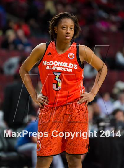 Thumbnail 1 in McDonald's All American Girls Game photogallery.