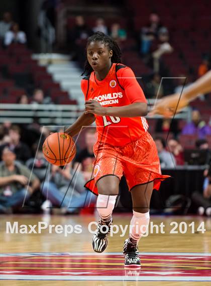 Thumbnail 1 in McDonald's All American Girls Game photogallery.