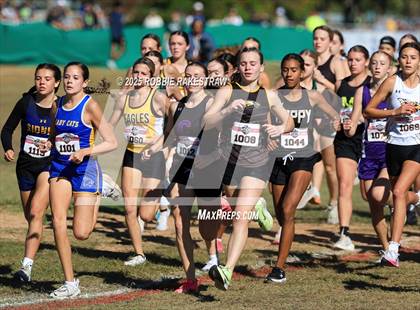 Thumbnail 3 in UIL 1A Girls Cross Country State Final photogallery.