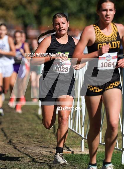 Thumbnail 1 in UIL 1A Girls Cross Country State Final photogallery.