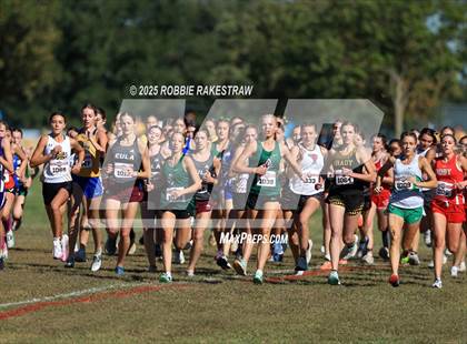 Thumbnail 2 in UIL 1A Girls Cross Country State Final photogallery.