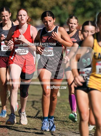 Thumbnail 2 in UIL 1A Girls Cross Country State Final photogallery.