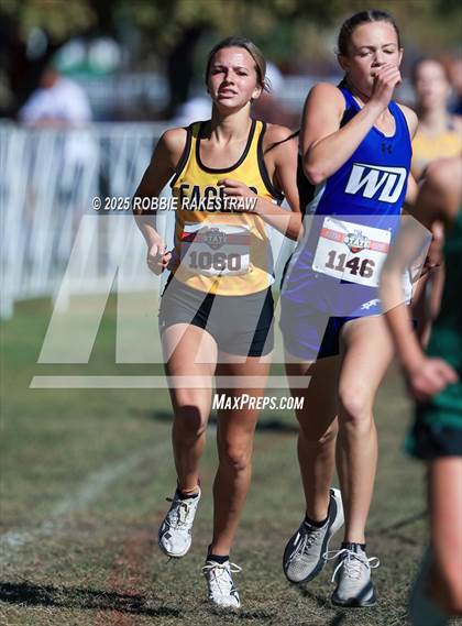Thumbnail 1 in UIL 1A Girls Cross Country State Final photogallery.