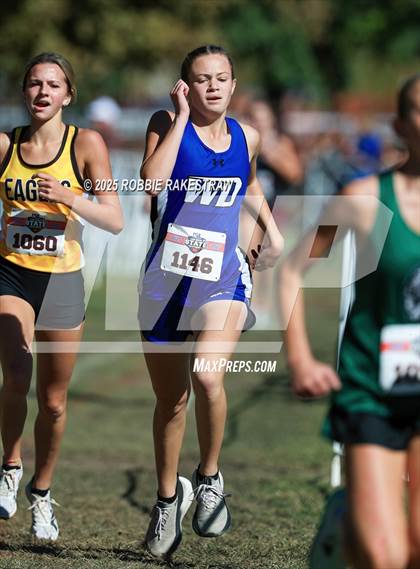 Thumbnail 2 in UIL 1A Girls Cross Country State Final photogallery.