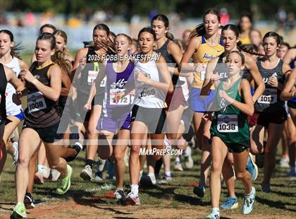 Thumbnail 2 in UIL 1A Girls Cross Country State Final photogallery.