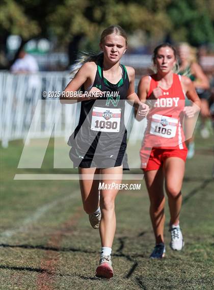 Thumbnail 1 in UIL 1A Girls Cross Country State Final photogallery.