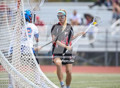 Thumbnail 3 in Palos Verdes vs. Westlake (LA Lax Foundation Semi Final) photogallery.