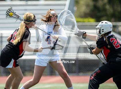 Thumbnail 2 in Palos Verdes vs. Westlake (LA Lax Foundation Semi Final) photogallery.
