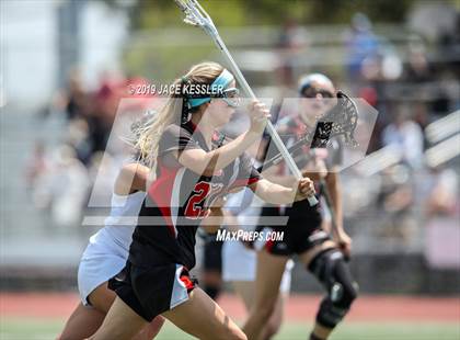 Thumbnail 1 in Palos Verdes vs. Westlake (LA Lax Foundation Semi Final) photogallery.