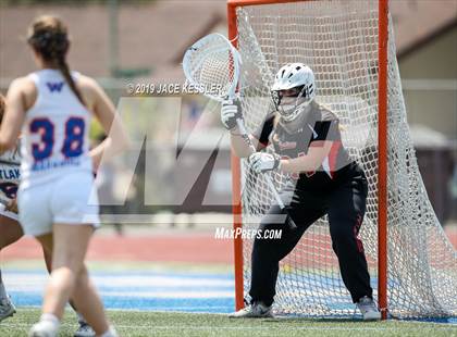 Thumbnail 2 in Palos Verdes vs. Westlake (LA Lax Foundation Semi Final) photogallery.