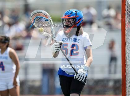 Thumbnail 3 in Palos Verdes vs. Westlake (LA Lax Foundation Semi Final) photogallery.