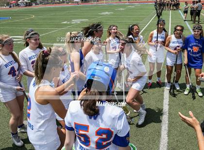 Thumbnail 1 in Palos Verdes vs. Westlake (LA Lax Foundation Semi Final) photogallery.