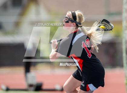 Thumbnail 1 in Palos Verdes vs. Westlake (LA Lax Foundation Semi Final) photogallery.