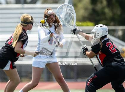 Thumbnail 3 in Palos Verdes vs. Westlake (LA Lax Foundation Semi Final) photogallery.