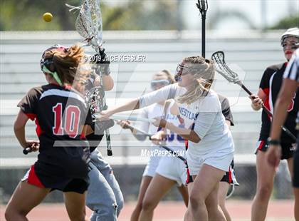 Thumbnail 2 in Palos Verdes vs. Westlake (LA Lax Foundation Semi Final) photogallery.