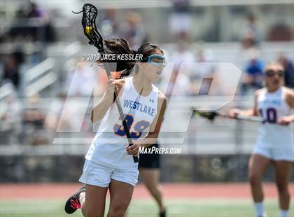 Thumbnail 3 in Palos Verdes vs. Westlake (LA Lax Foundation Semi Final) photogallery.
