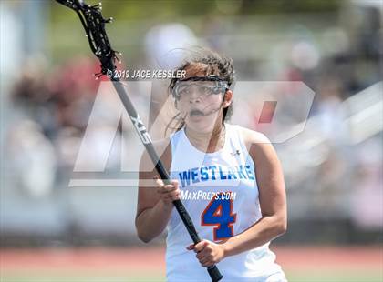 Thumbnail 2 in Palos Verdes vs. Westlake (LA Lax Foundation Semi Final) photogallery.