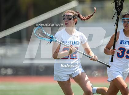 Thumbnail 1 in Palos Verdes vs. Westlake (LA Lax Foundation Semi Final) photogallery.