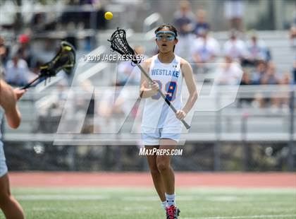 Thumbnail 3 in Palos Verdes vs. Westlake (LA Lax Foundation Semi Final) photogallery.