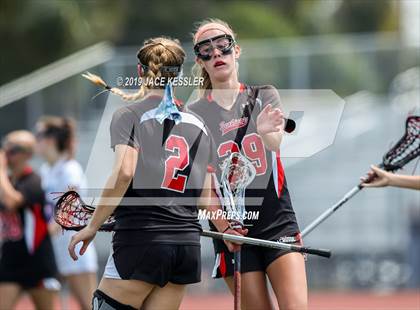 Thumbnail 1 in Palos Verdes vs. Westlake (LA Lax Foundation Semi Final) photogallery.