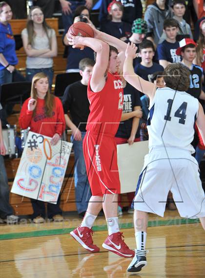 Thumbnail 2 in Colfax vs. Unity (WIAA D4 Sectional Semifinal)  photogallery.