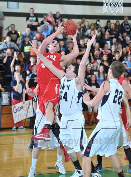Thumbnail 1 in Colfax vs. Unity (WIAA D4 Sectional Semifinal)  photogallery.