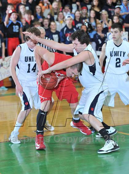Thumbnail 3 in Colfax vs. Unity (WIAA D4 Sectional Semifinal)  photogallery.