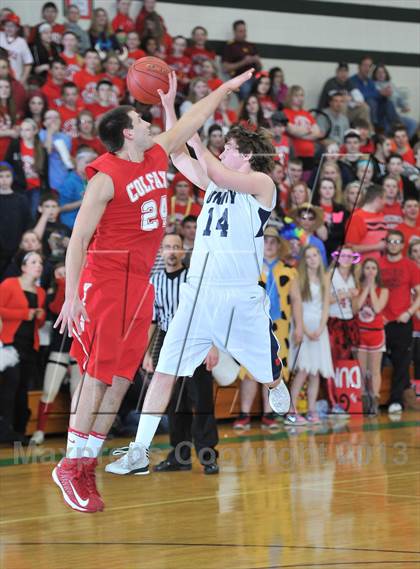 Thumbnail 1 in Colfax vs. Unity (WIAA D4 Sectional Semifinal)  photogallery.