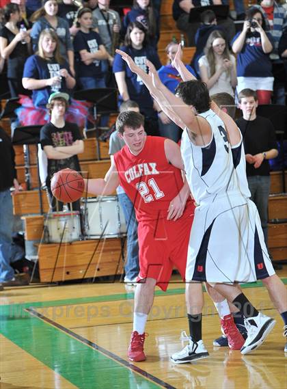 Thumbnail 2 in Colfax vs. Unity (WIAA D4 Sectional Semifinal)  photogallery.