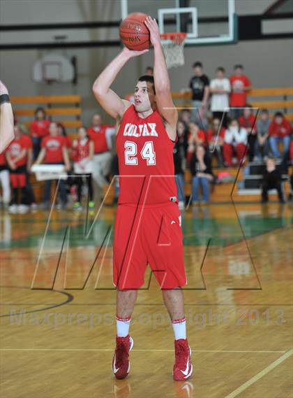 Thumbnail 2 in Colfax vs. Unity (WIAA D4 Sectional Semifinal)  photogallery.