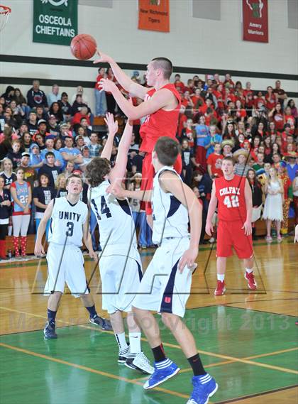 Thumbnail 3 in Colfax vs. Unity (WIAA D4 Sectional Semifinal)  photogallery.