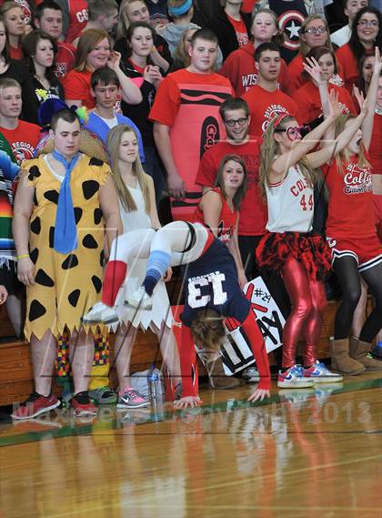 Thumbnail 1 in Colfax vs. Unity (WIAA D4 Sectional Semifinal)  photogallery.